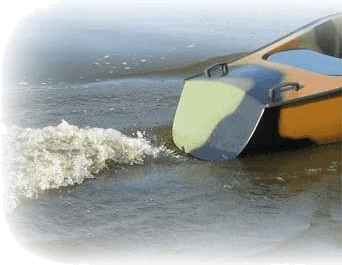 Light and fast single pedal boats.